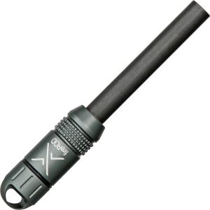 Exotac fireROD Tinder Capsule - Gun Metal Gray 3.6 inches