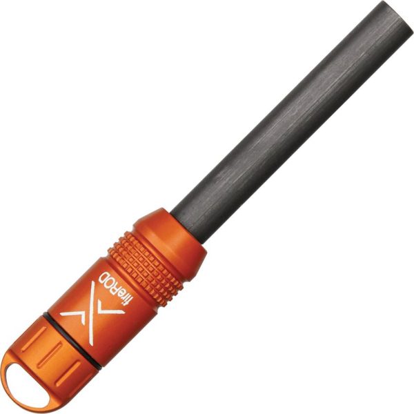 ET2005ORG.jpg Exotac fireROD Tinder Capsule Orange Anodized