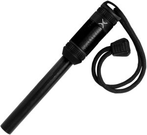 Exotac FireROD XL Black Aluminum Tinder Capsule