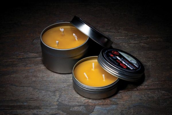 Exotac candleTIN Emergency Slow Burn Beeswax Candle