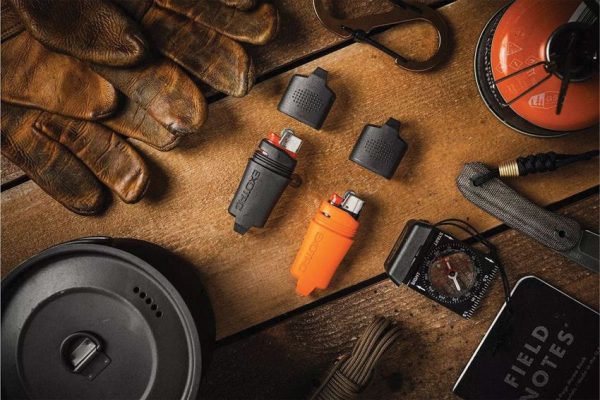 Exotac FireSLEEVE Mini Orange Waterproof Lighter Case