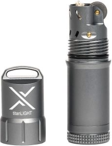 Exotac titanLIGHT Refillable Lighter Gray EDC Waterproof
