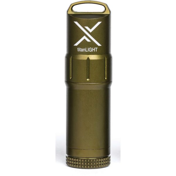Exotac titanLIGHT Refillable Lighter - OD Green Aluminum