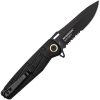 Elite Tactical Tactical Linerlock Black Serrated