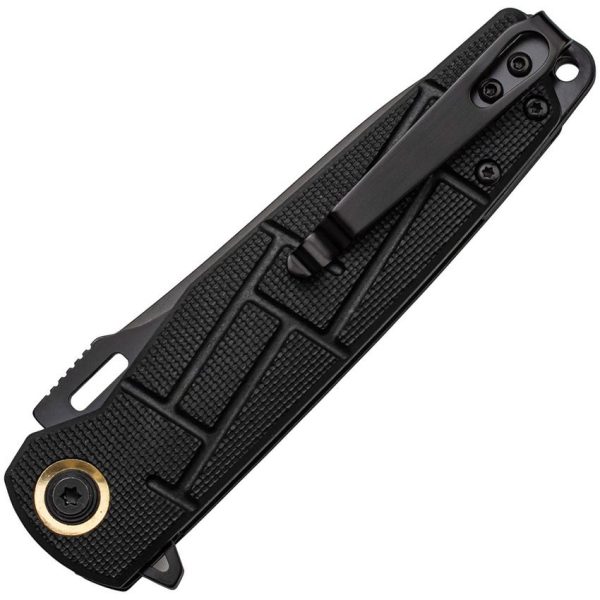 Elite Tactical Tactical Linerlock Black Serrated