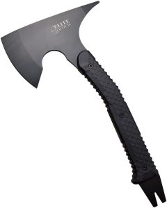 ETAXE001BK.jpg Elite Tactical Axe Black Stainless Steel Tactical Hatchet