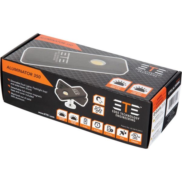 ETE Aluminator Light 350 Lumens - Rechargeable Pocket Flood