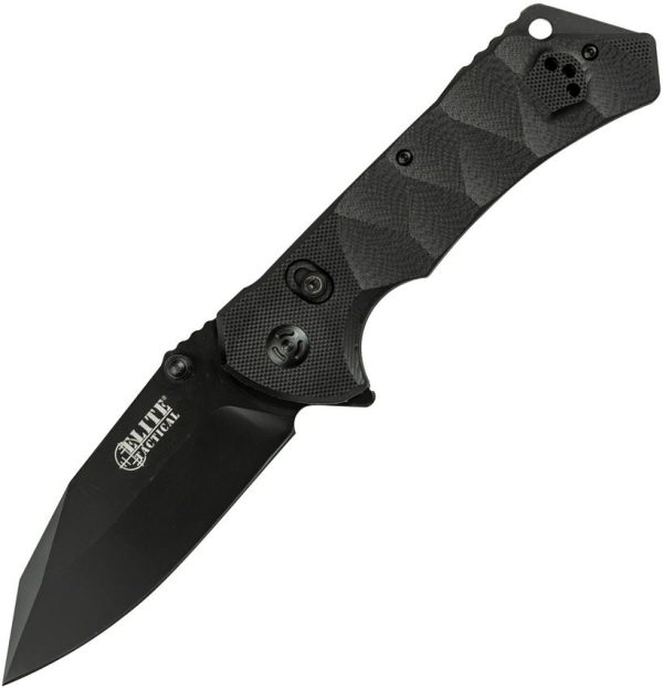 Elite Tactical Parallax Rapid Lock Black D2 Steel