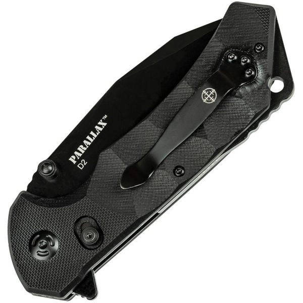 Elite Tactical Parallax Rapid Lock Black D2 Steel