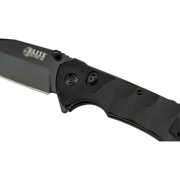 Elite Tactical Parallax Rapid Lock Black D2 Steel