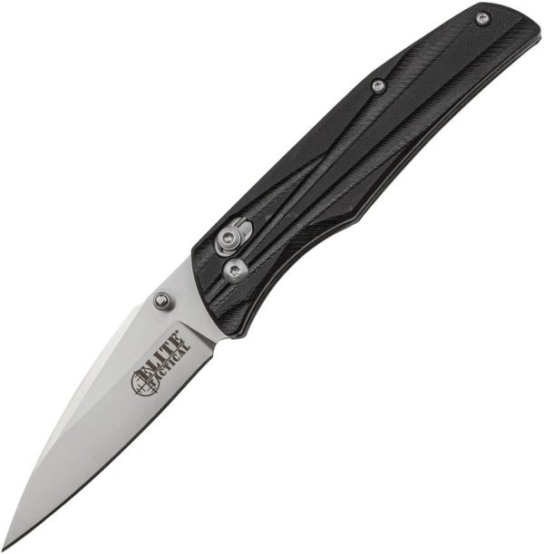ETFDR009.jpg Elite Tactical Rapid Lock Black G10 Folding Knife