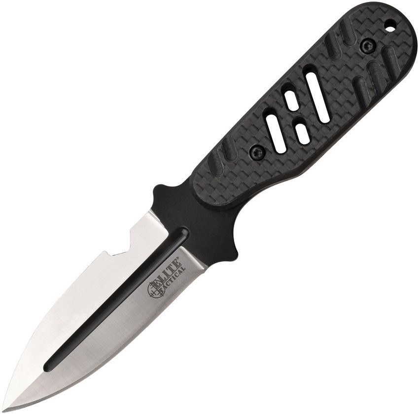 Elite Tactical Minion Fixed Blade Knife 2.5" D2 Steel w/ Sheath