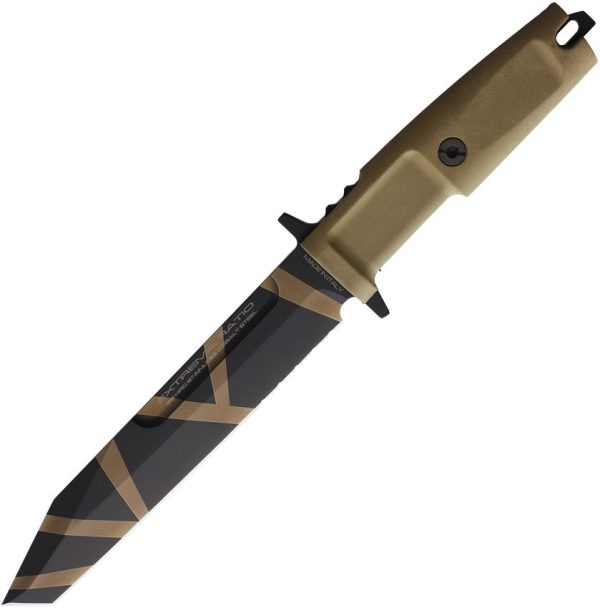 Extrema Ratio Fulcrum Desert Warfare Fixed Blade N690 Tanto Knife