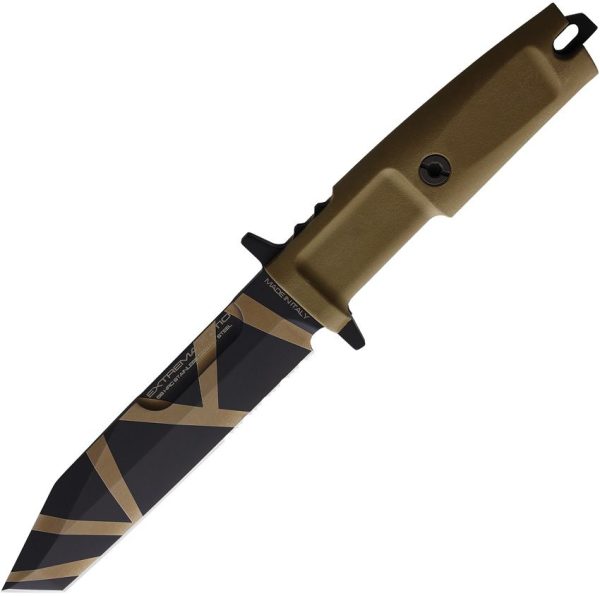 Extrema Ratio Fulcrum S Fixed Blade Desert Camo N690 Tanto Knife
