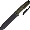 Extrema Ratio Tuscan Fixed Blade Green N690 Tanto Knife