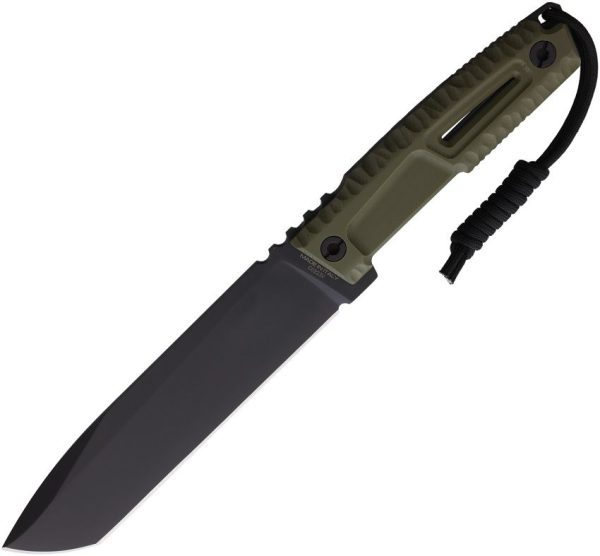Extrema Ratio Tuscan Fixed Blade Green N690 Tanto Knife