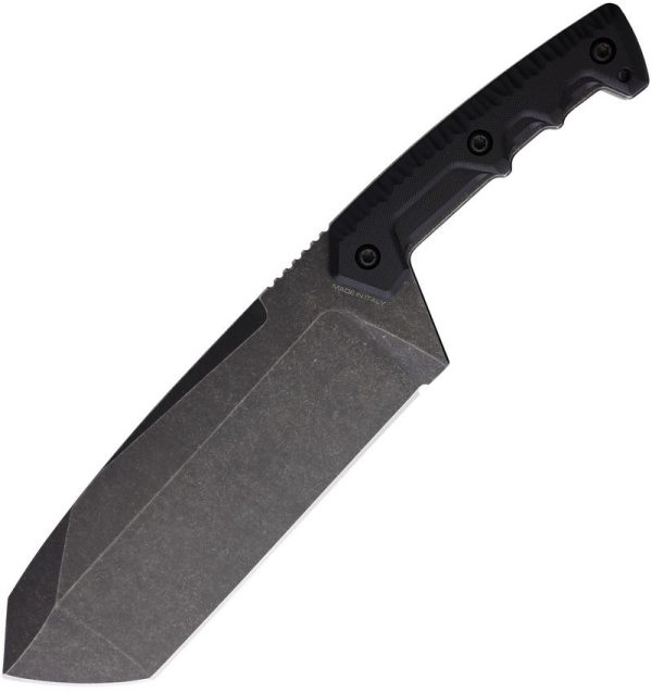Extrema Ratio Fat Boy Fixed Blade N690 Dark Stone Black G10