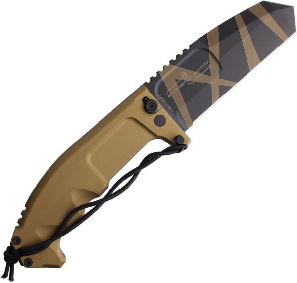 Extrema Ratio RAO Folder Desert Warfare N690 Tanto Folding Knife