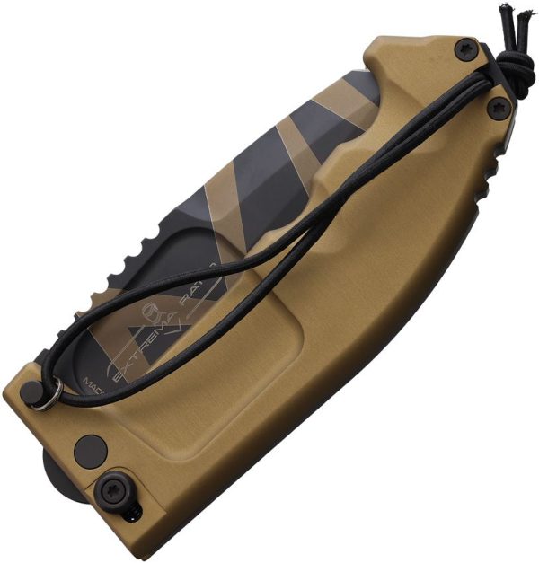 Extrema Ratio RAO Folder Desert Warfare N690 Tanto Folding Knife