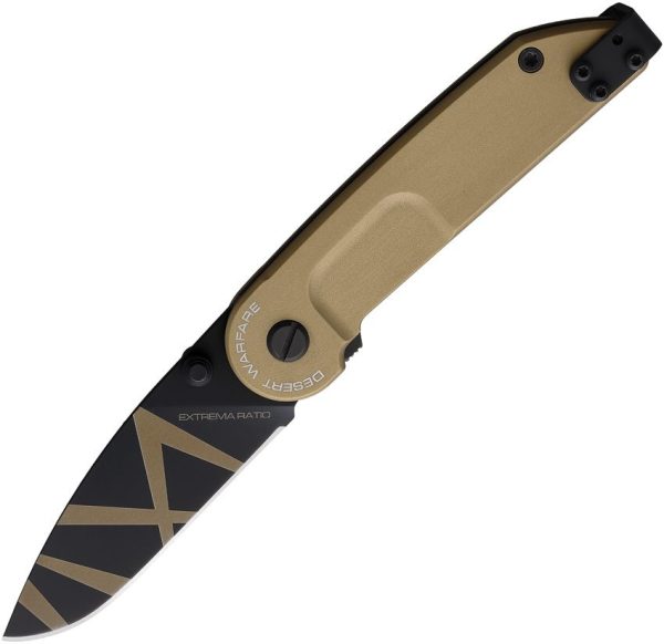 Extrema Ratio BF1 Desert Tan Folding Knife N690 Stainless