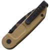 Extrema Ratio BF1 Desert Tan Folding Knife N690 Tanto Blade