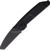 Extrema Ratio BF1 Linerlock Black Folding Knife N690 Tanto