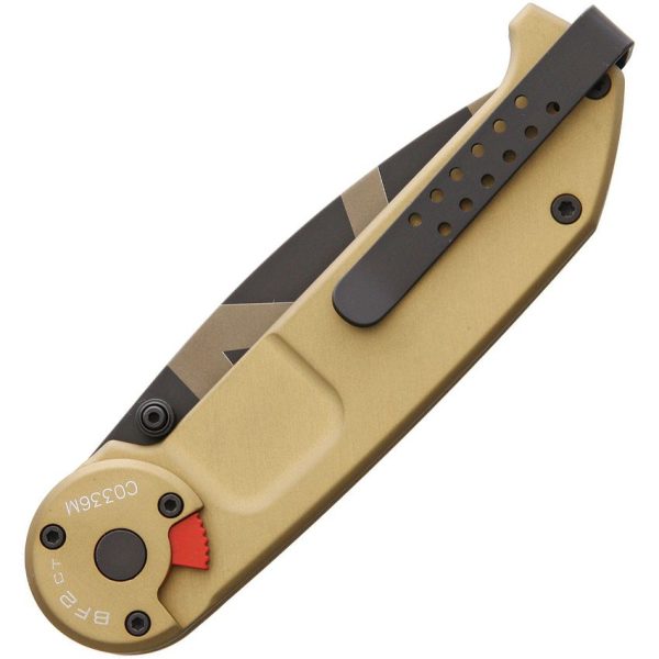 Extrema Ratio BF2 CT Desert Tan Folding Knife N690 Tanto Blade