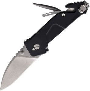 Extrema Ratio T911 Linerlock Black Folding Knife N690 Blade