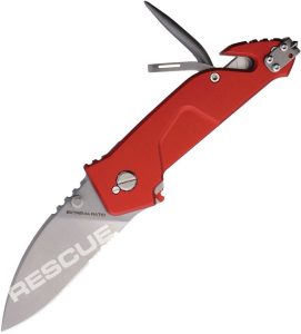 Extrema Ratio T911 Linerlock Red Folding Knife N690 Blade