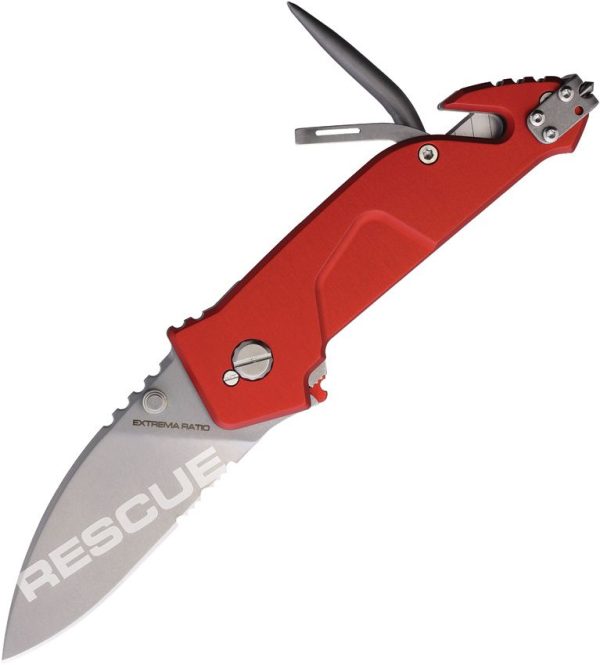 Extrema Ratio T911 Linerlock Red Folding Knife N690 Blade
