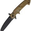 Extrema Ratio Glauca J1 Folding Knife N690 Desert Tan Tanto