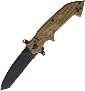 Extrema Ratio Glauca J1 Folding Knife N690 Desert Tan Tanto