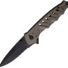 Extrema Ratio Caimano Nero Folding Knife N690 Tactical Black