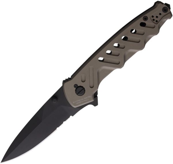 Extrema Ratio Caimano Nero Folding Knife N690 Tactical Black