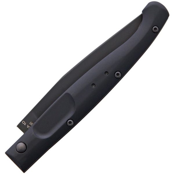 Extrema Ratio Resolza 10 Linerlock Black Folding Knife N690