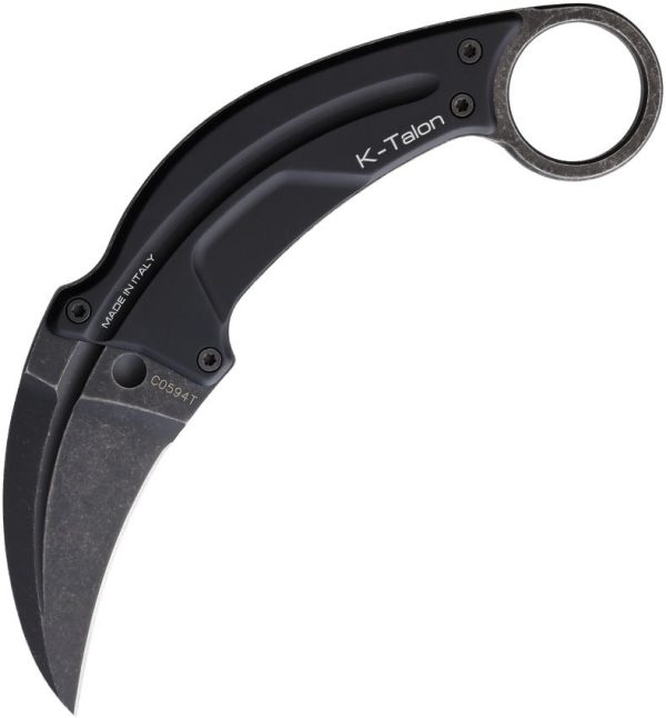 Extrema Ratio K-Talon Fixed Blade Karambit N690 Steel Black