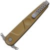 Extrema Ratio BD2 Linerlock Desert Tan N690 Folding Knife
