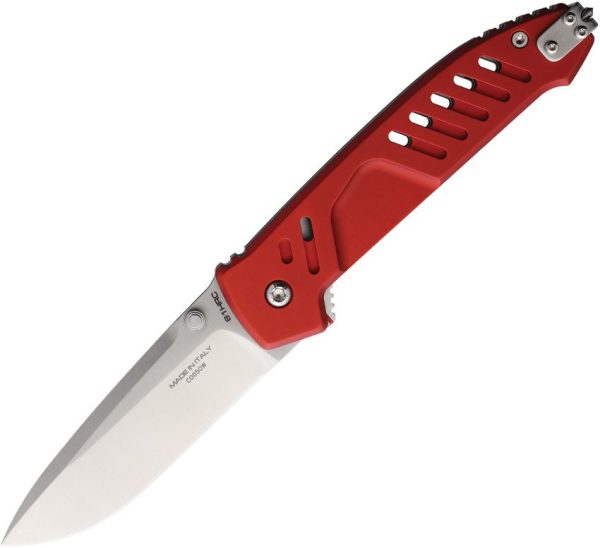 Extrema Ratio MF1 EVO D Red Folding Knife M390 Satin Linerlock