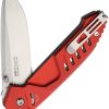 Extrema Ratio MF1 EVO D Red Folding Knife M390 Satin Linerlock