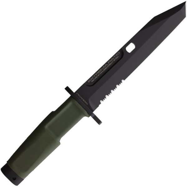 Extrema Ratio Fulcrum Combat Fixed Blade Knife OD Green N690