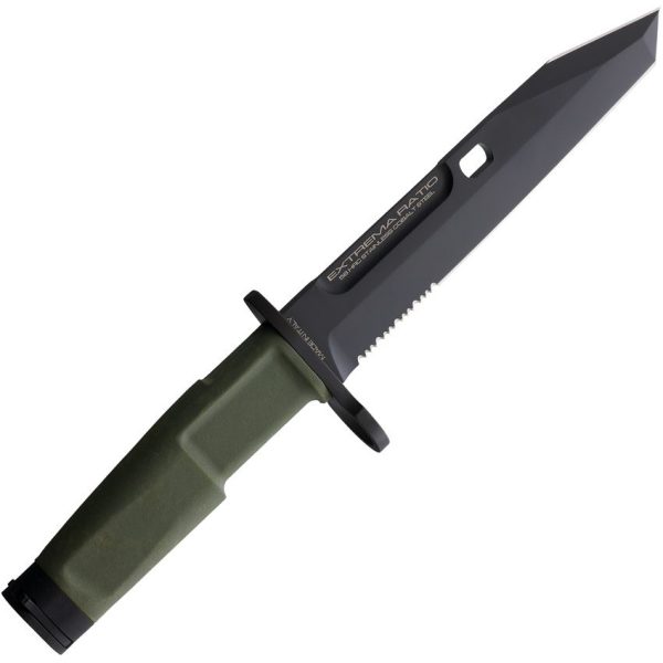 Extrema Ratio Fulcrum Combat OD Green Fixed Blade Tanto Knife