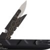 Extrema Ratio Ferrum Rescue Linerlock Black Folding Knife N690