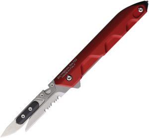 Extrema Ratio Ferrum Rescue Red Folding Knife N690 Stainless