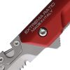 Extrema Ratio Ferrum Rescue Red Folding Knife N690 Stainless