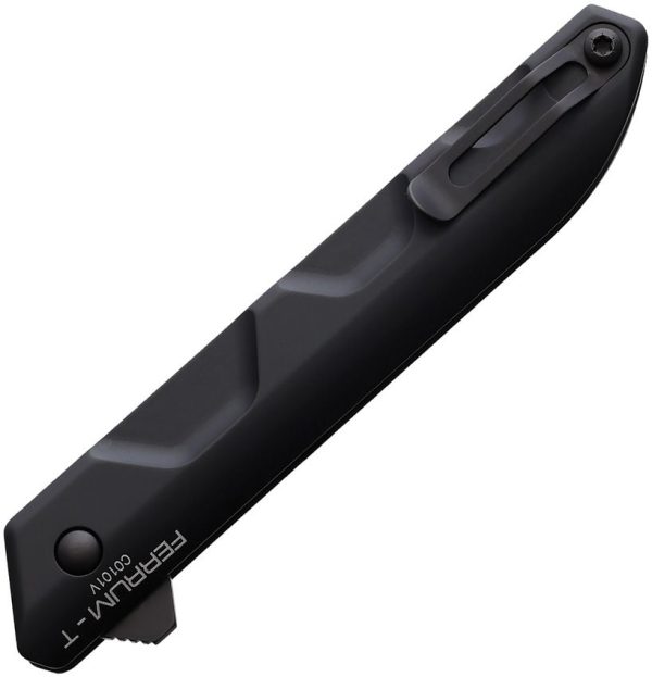Extrema Ratio Ferrum T Linerlock Black N690 Folding Knife