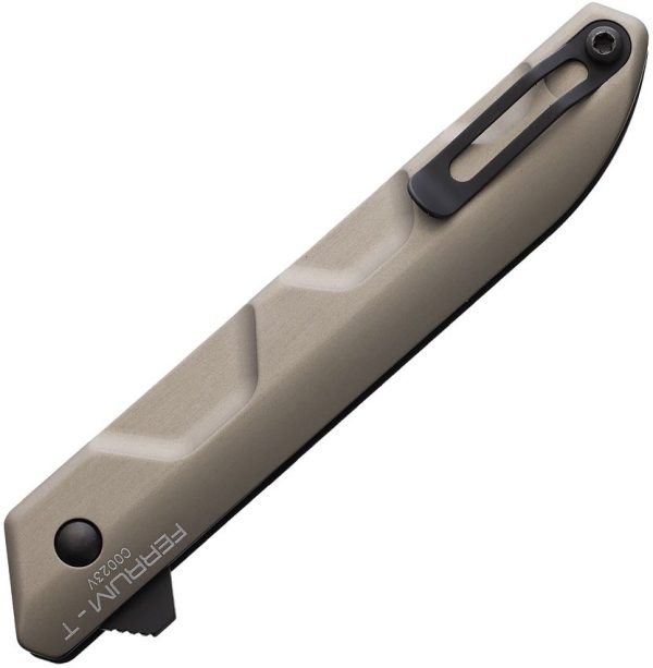 Extrema Ratio Ferrum T Linerlock Folding Knife N690 Mud Handle