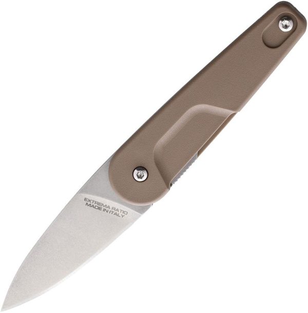 Extrema Ratio BDO R Linerlock Desert Tan N690 Folding Knife