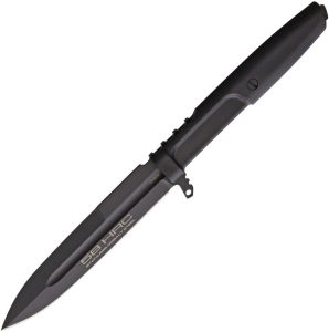 Extrema Ratio Requiem Black Fixed Blade Stiletto N690 Steel