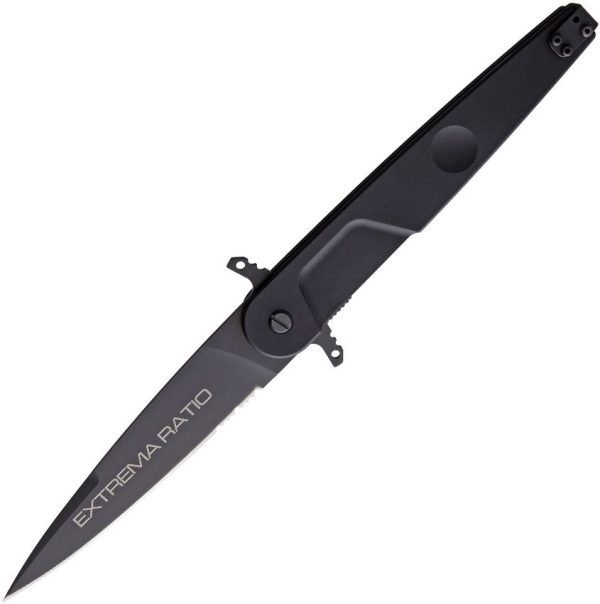 Extrema Ratio BF4 Lucky Linerlock Black Folding Knife N690