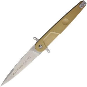 Extrema Ratio BF4 Lucky Linerlock Desert Tan Folding Knife